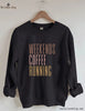 Weekends Coffee Running Sweatshirt