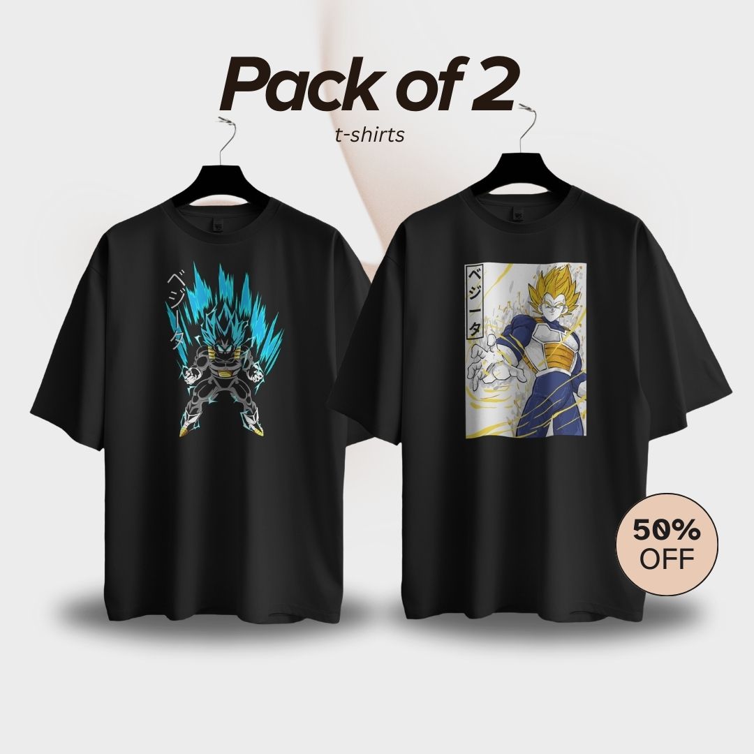 Vegeta T-Shirt Combo