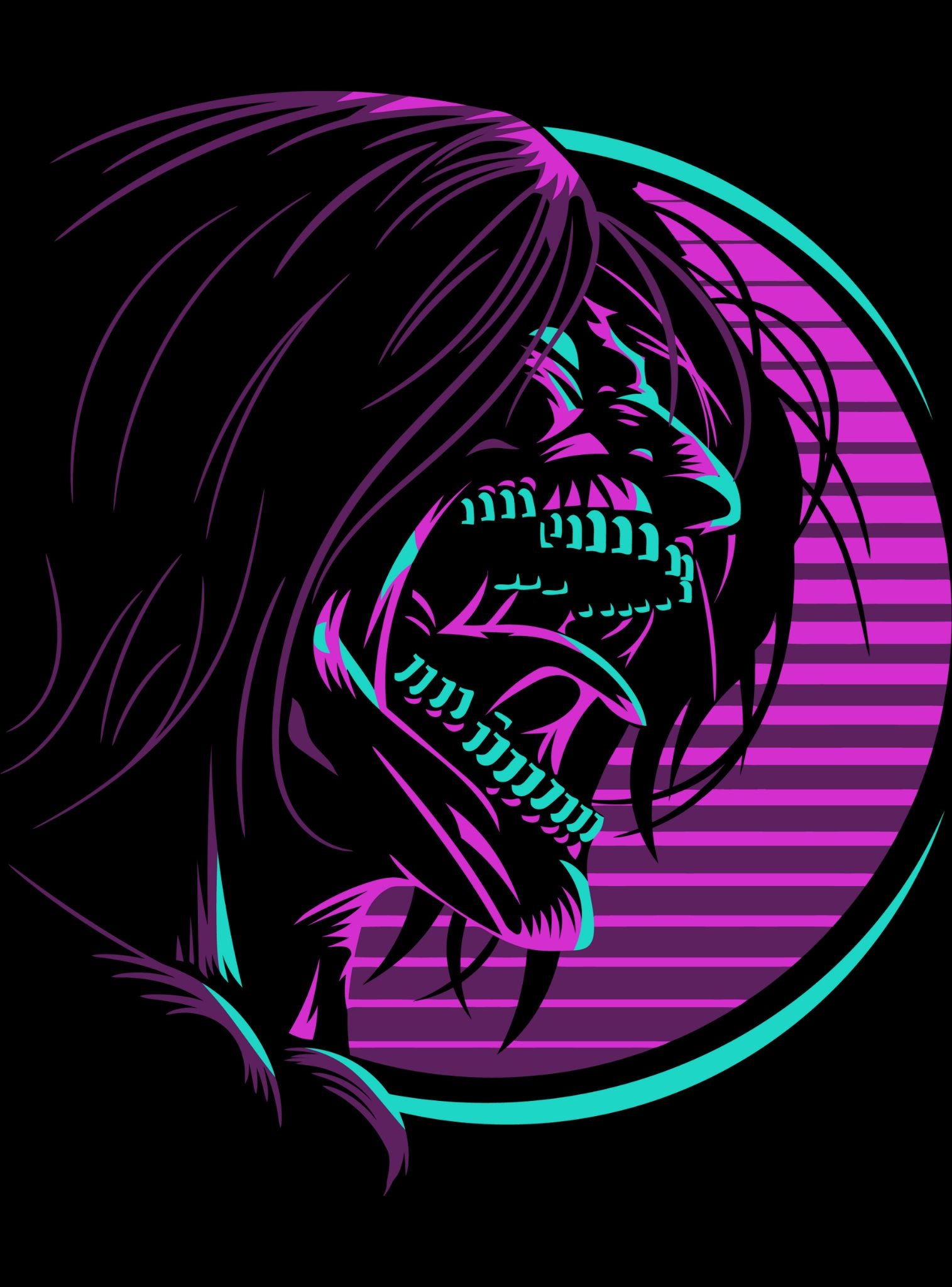 Purple Atack Titan Sweatshirt