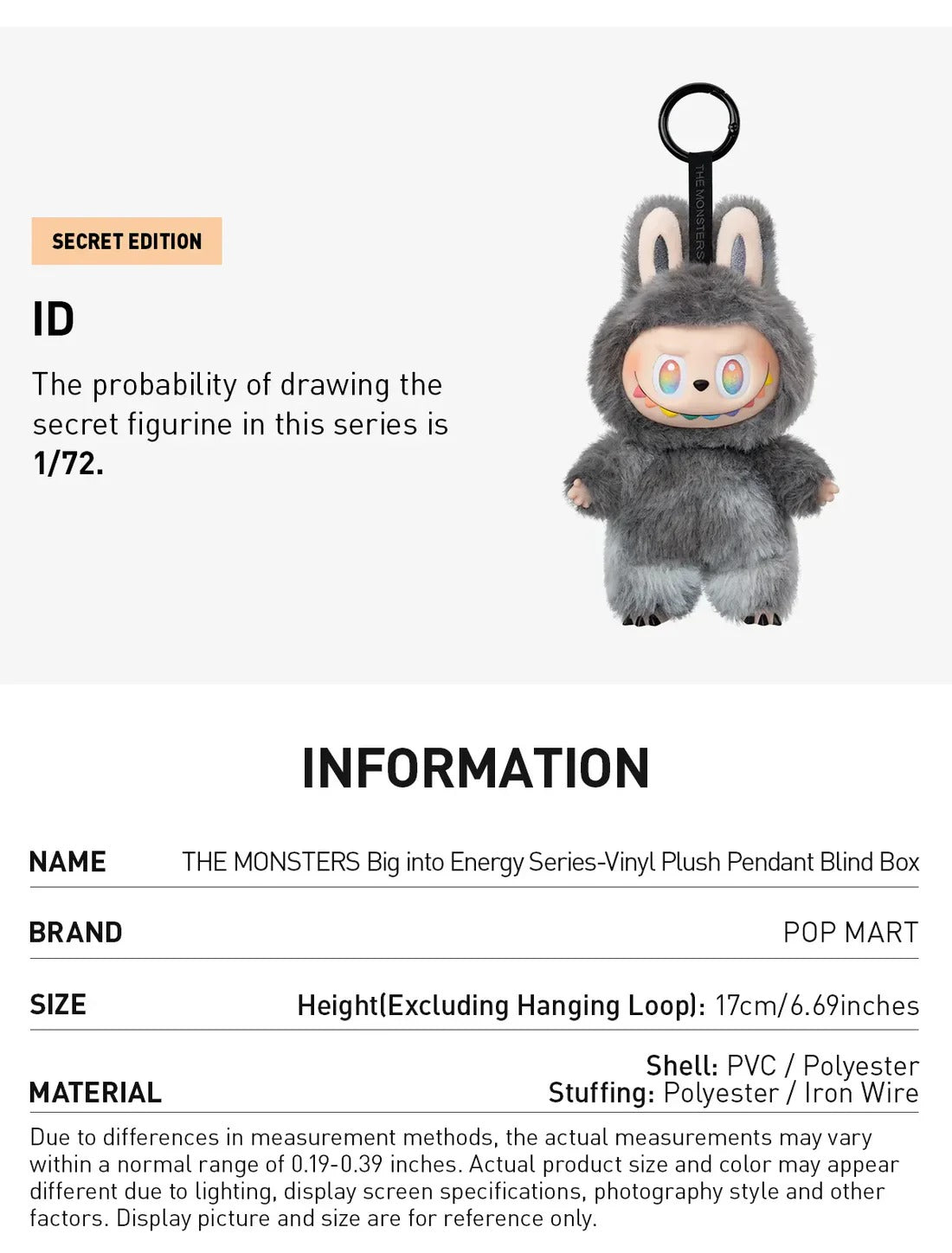 Labubu Big Into Energy V3 Figure