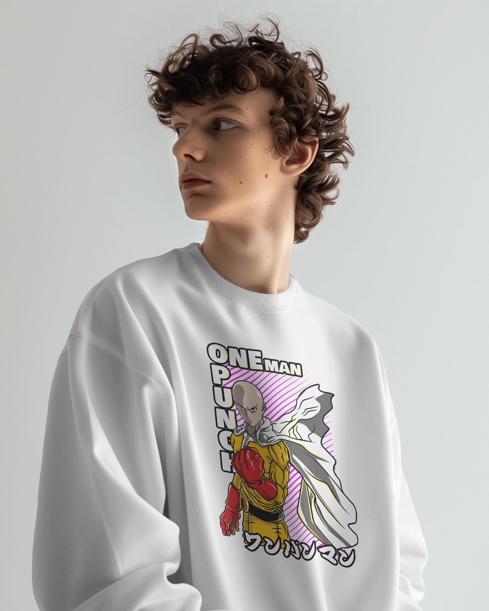 One Punch Man Sweatshirt (Design 2)