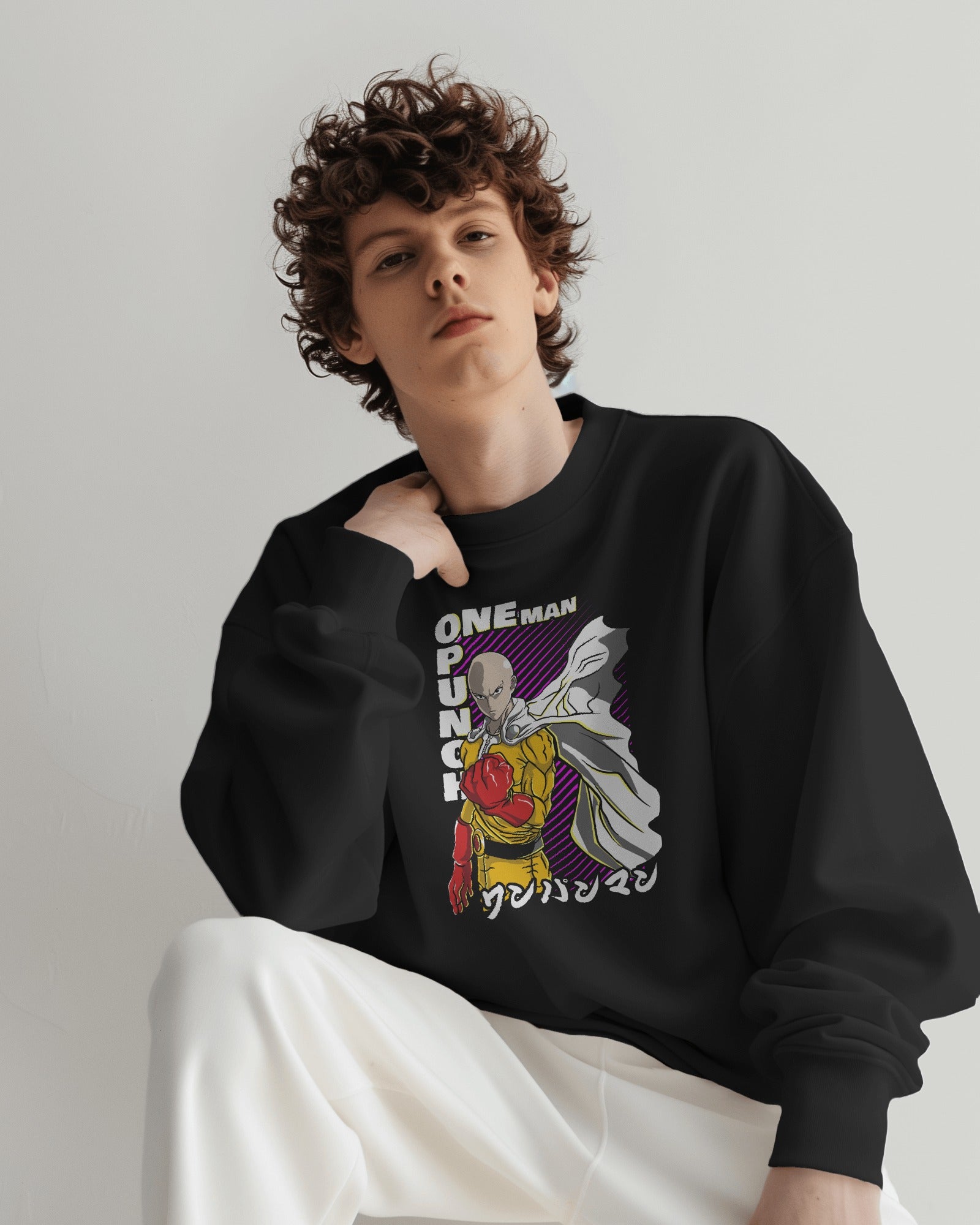One Punch Man Sweatshirt (Design 2)