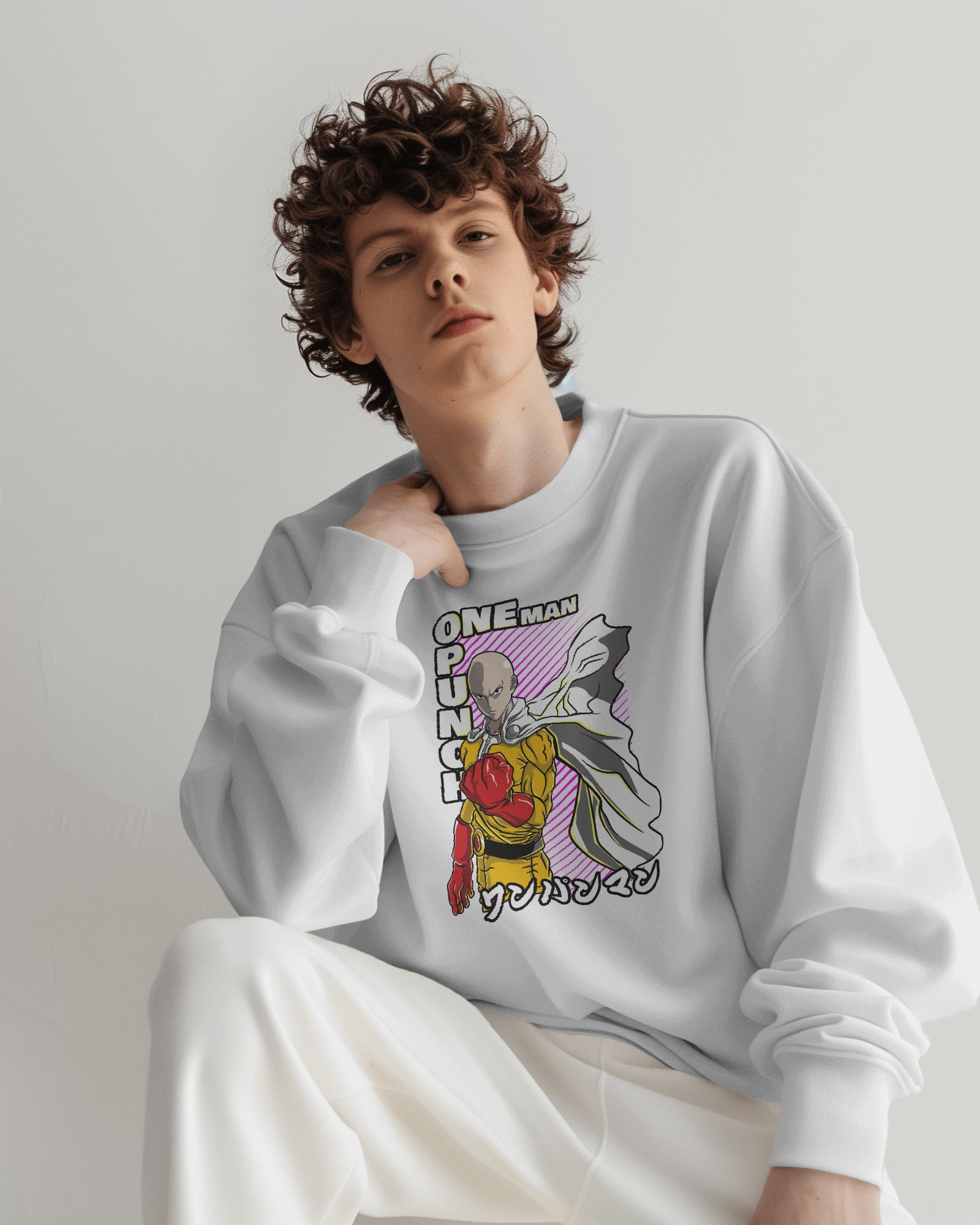 One Punch Man Sweatshirt (Design 2)