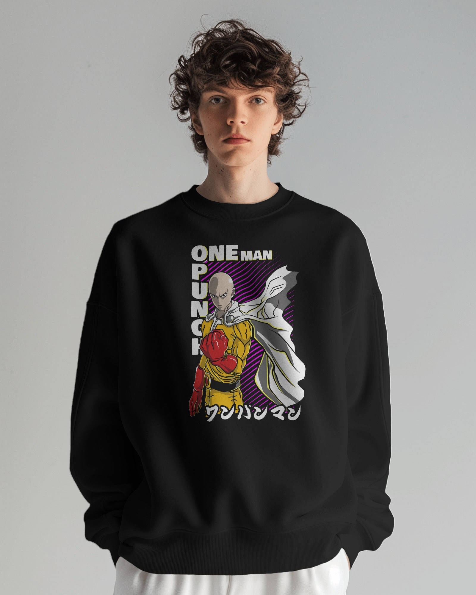 One Punch Man Sweatshirt (Design 2)