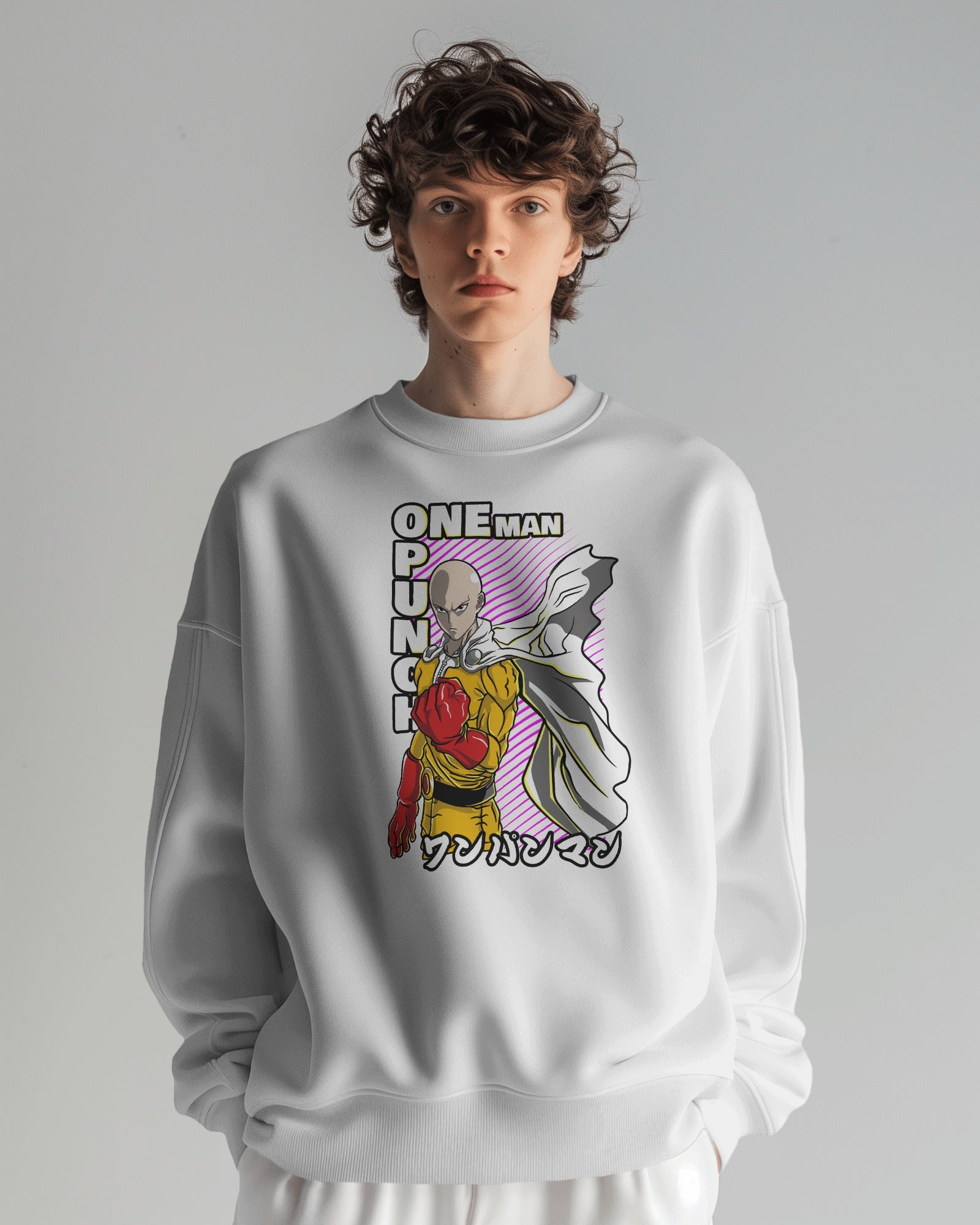 One Punch Man Sweatshirt (Design 2)