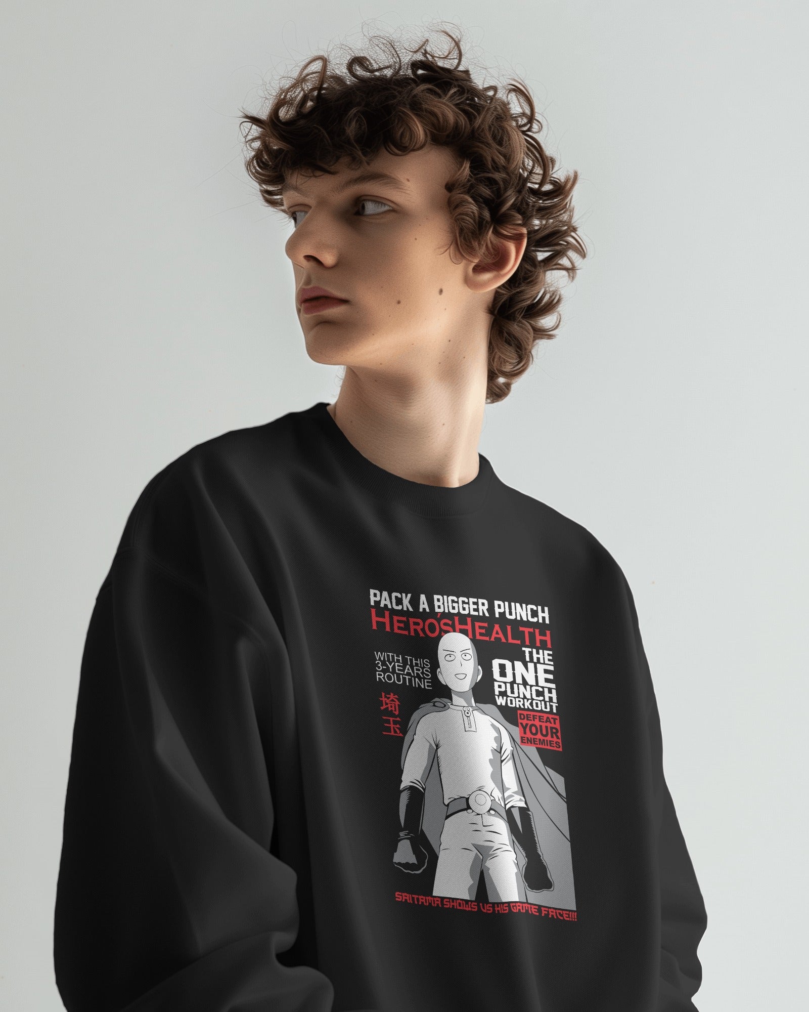 One Punch Man Sweatshirt (design 3)