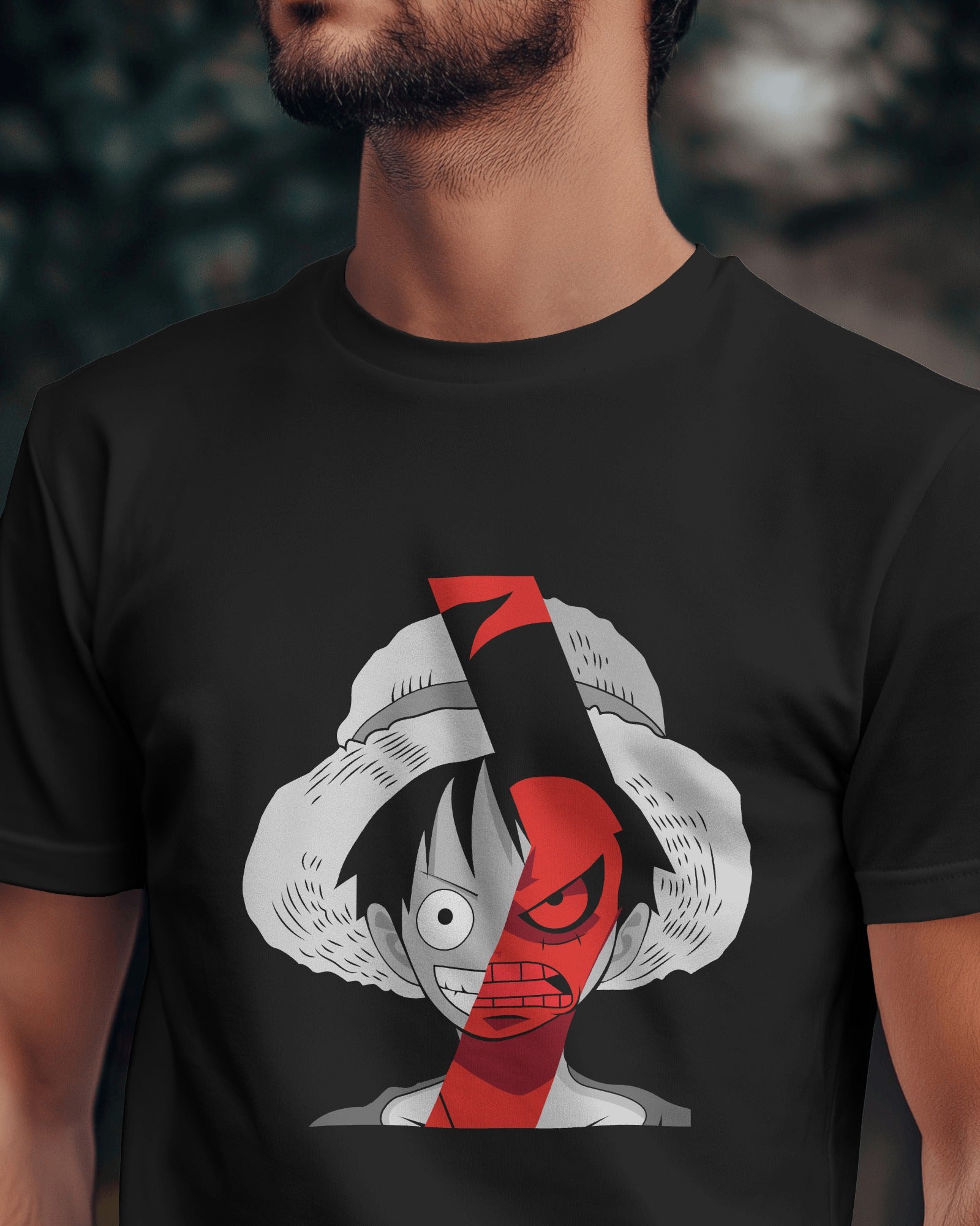 Luffy(Good & Evil) - T-shirt