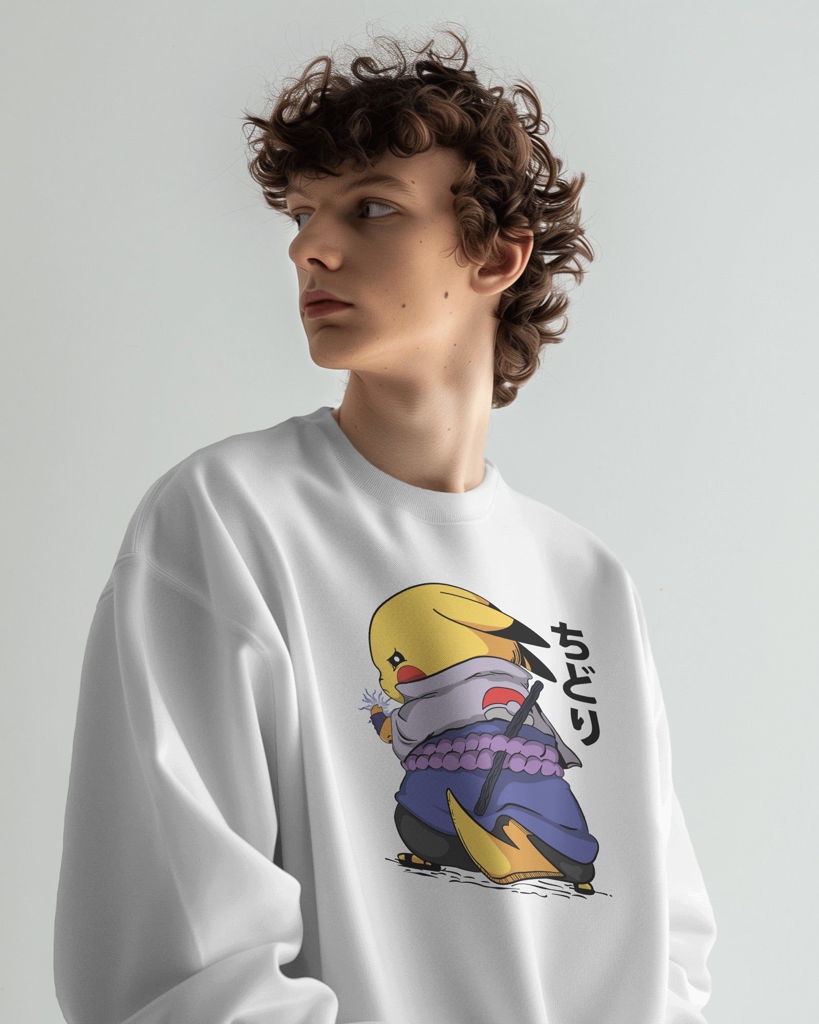 Pokemon x Naruto Pikachu Sweatshirt