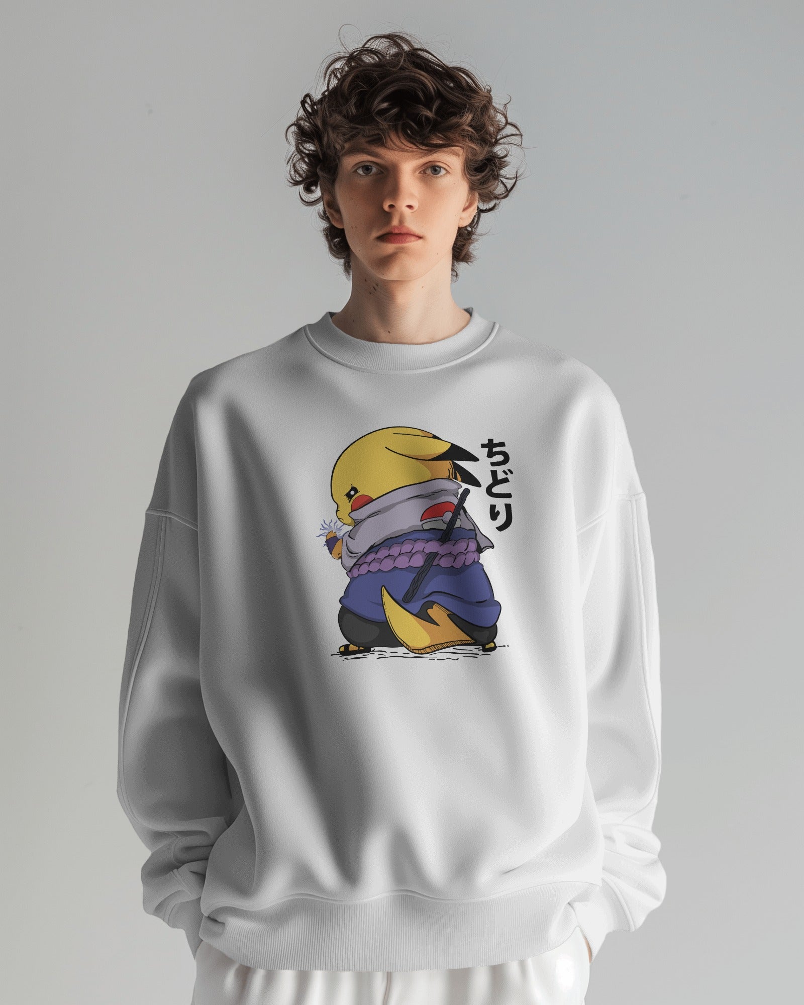 Pokemon x Naruto Pikachu Sweatshirt