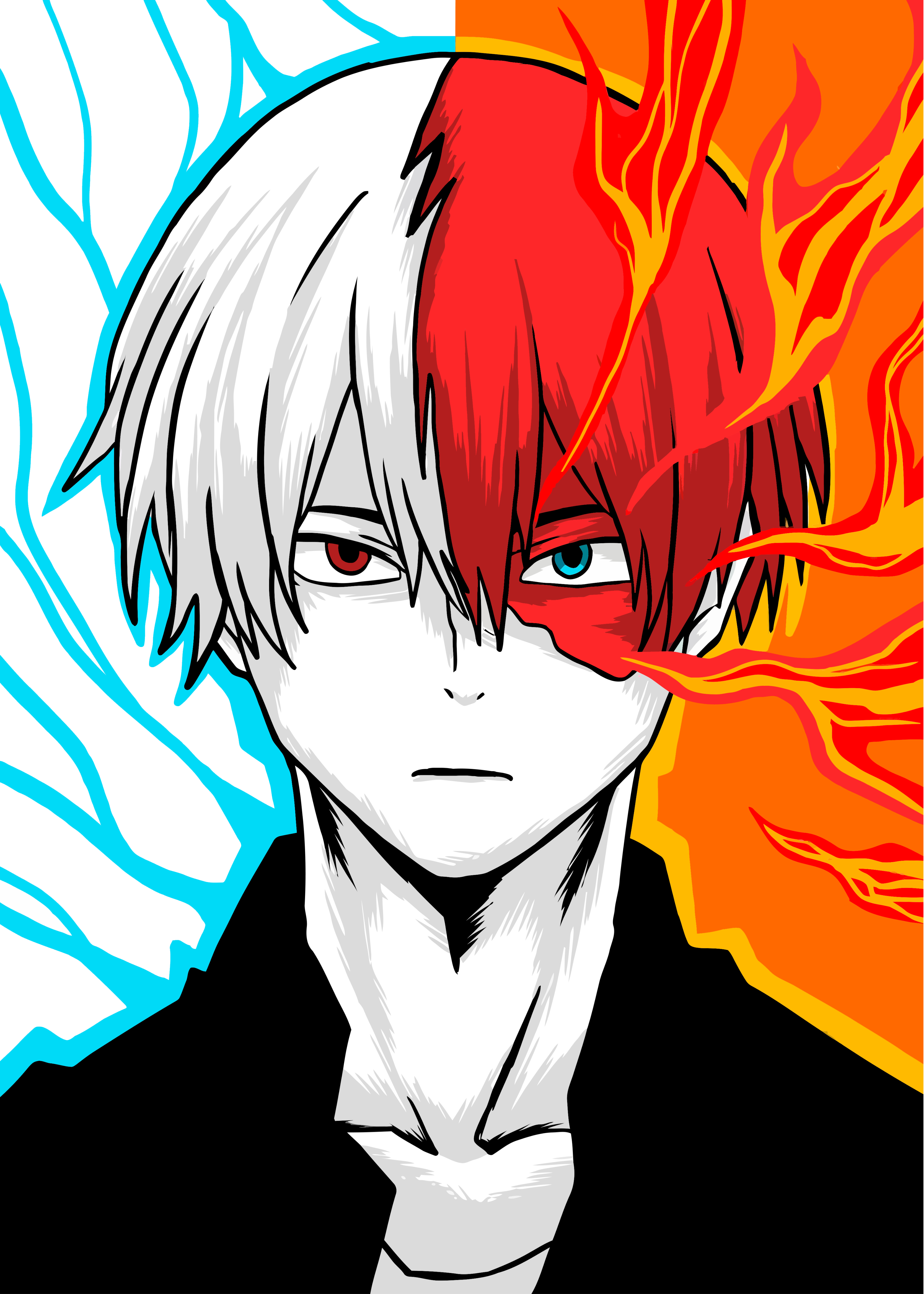 Todoroki - T-shirt