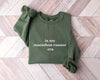 In My Marathon Runner Era Sweatshirt